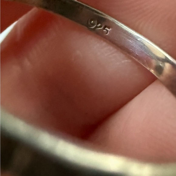 925 Vintage Druzy Ring - Picture 8 of 9